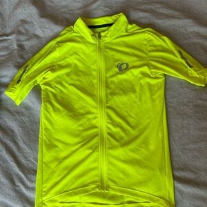 Pearl Izumi Neon Yellow Cycling Jersey
